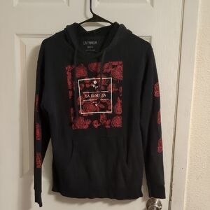 Black and Red Men's Hoodie